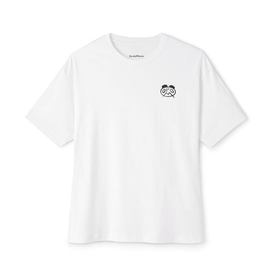 Seeing Blade - Unisex Oversized Boxy Tee - White